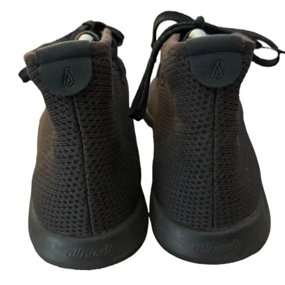 Allbirds Tree Toppers Charcoal Lightweight High Top Lace Up Sneaker Shoe - Picture 7 of 11